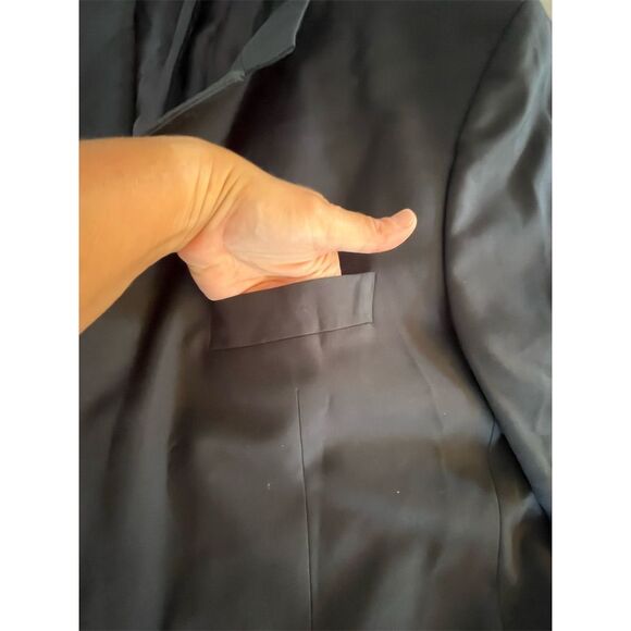 Baumler Men's Brown Blazer Size 40 Formal Two-Button - Picture 4 of 14